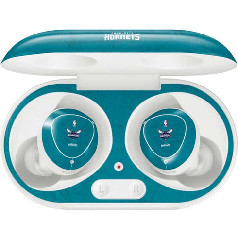 NBA Charlotte Hornets Distressed Galaxy Buds Plus Skin